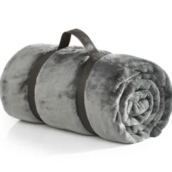Becquet Plaid ultradoux transportable - 280 g/m²< Décoration Textile Unie|Rideau Et Déco Textile