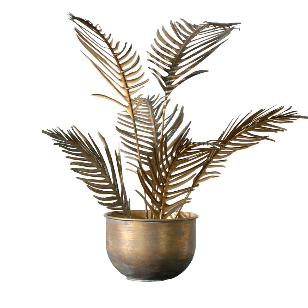 Becquet Plante d'intérieur décorative à poser - en métal< Objet De Décoration|Décoration