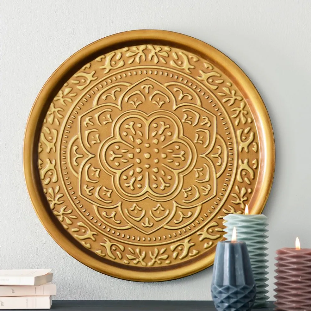 Becquet Plateau déco motifs embossés< Décoration|Art De La Table