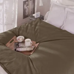 Becquet Plumon duvet et plumettes d'oie et de canard - tempéré ou chaud< Couette Colorée, Couette Imprimée|Les Matières