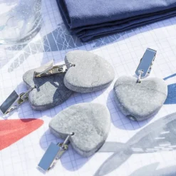 Becquet Poids de nappe galet forme cœur< Entretien De La Maison