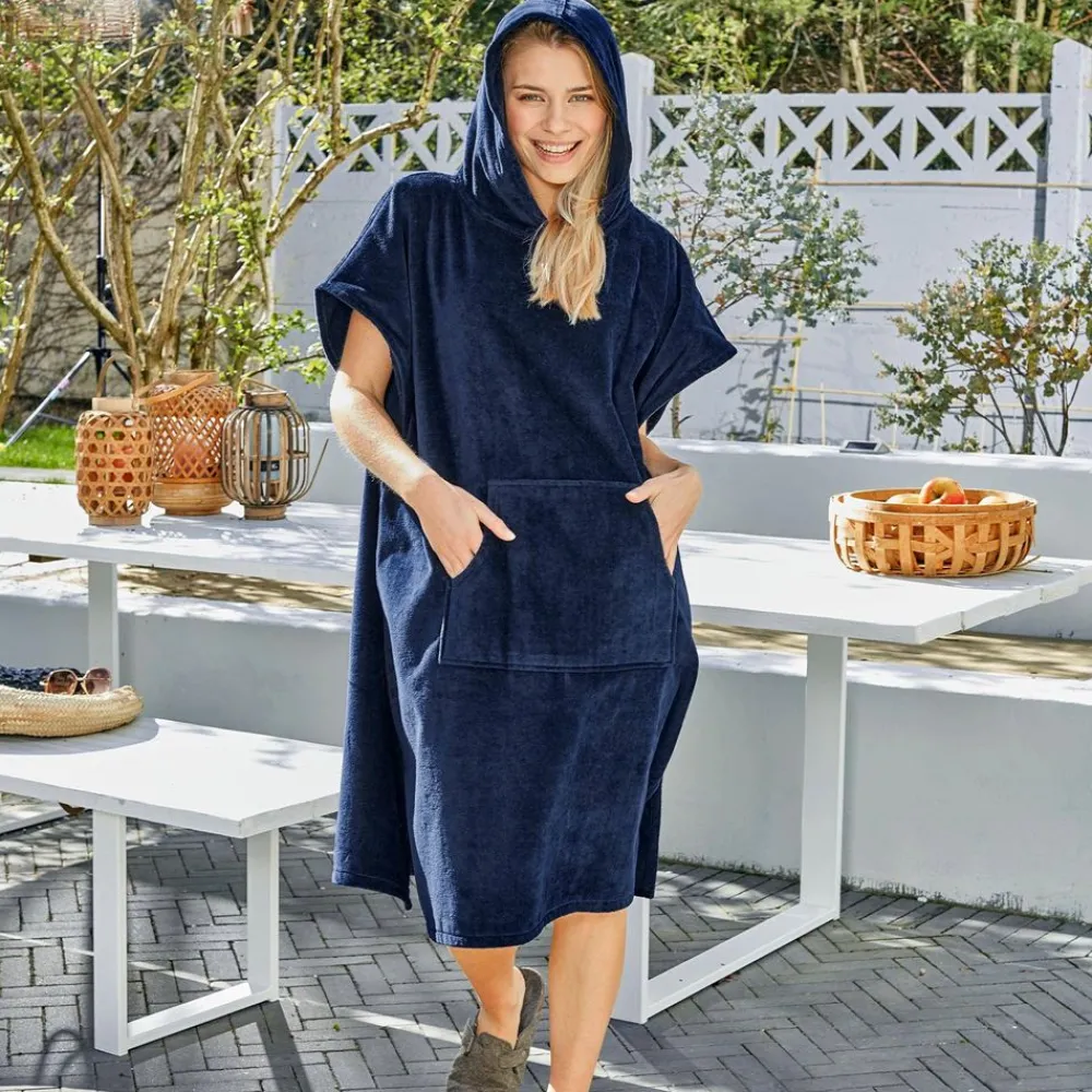 Becquet Poncho de plage adulte< Serviette De Plage, Fouta|Peignoir De Bain Adulte