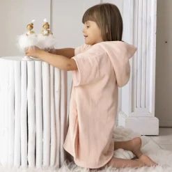 Becquet Poncho enfant personnalisable en gaze de coton – CRÉATION<Enfant Univers Des Tout-Petits|Serviette De Bain Personnalisée, Peignoir Personnalisé