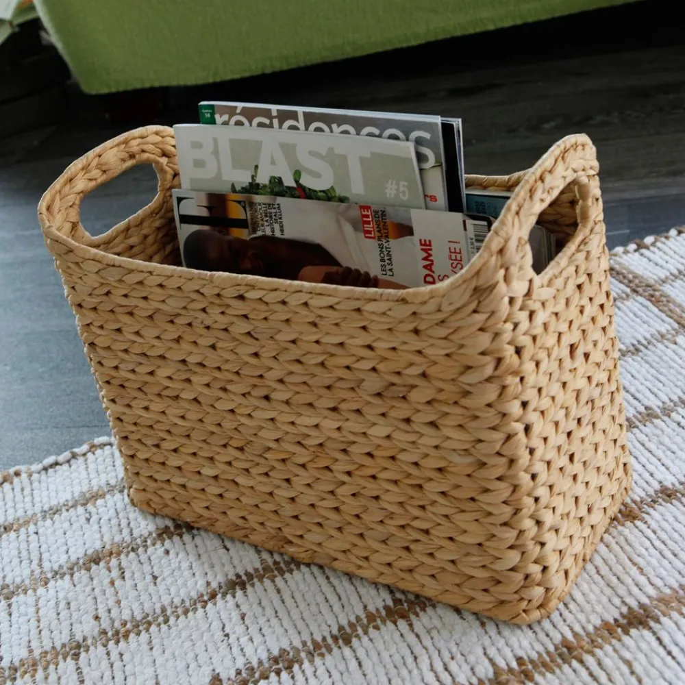Becquet Porte-magazines tressé< Boîte, Panier|Décoration