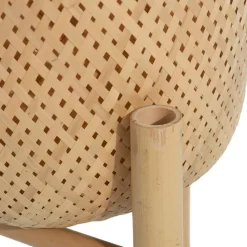 Becquet Porte-plante en bambou< Vase, Cache-Pot|Décoration
