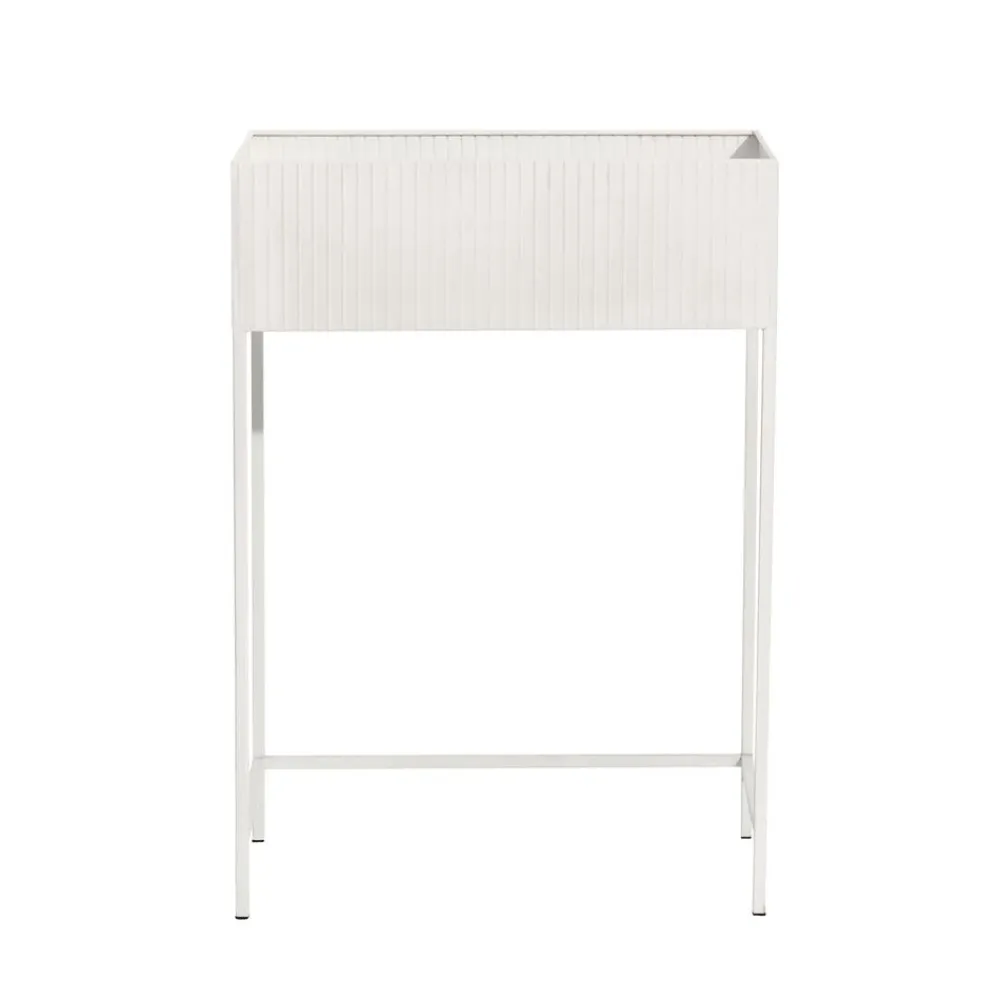 Becquet Porte-plante rectangulaire en métal< Vase, Cache-Pot|Décoration