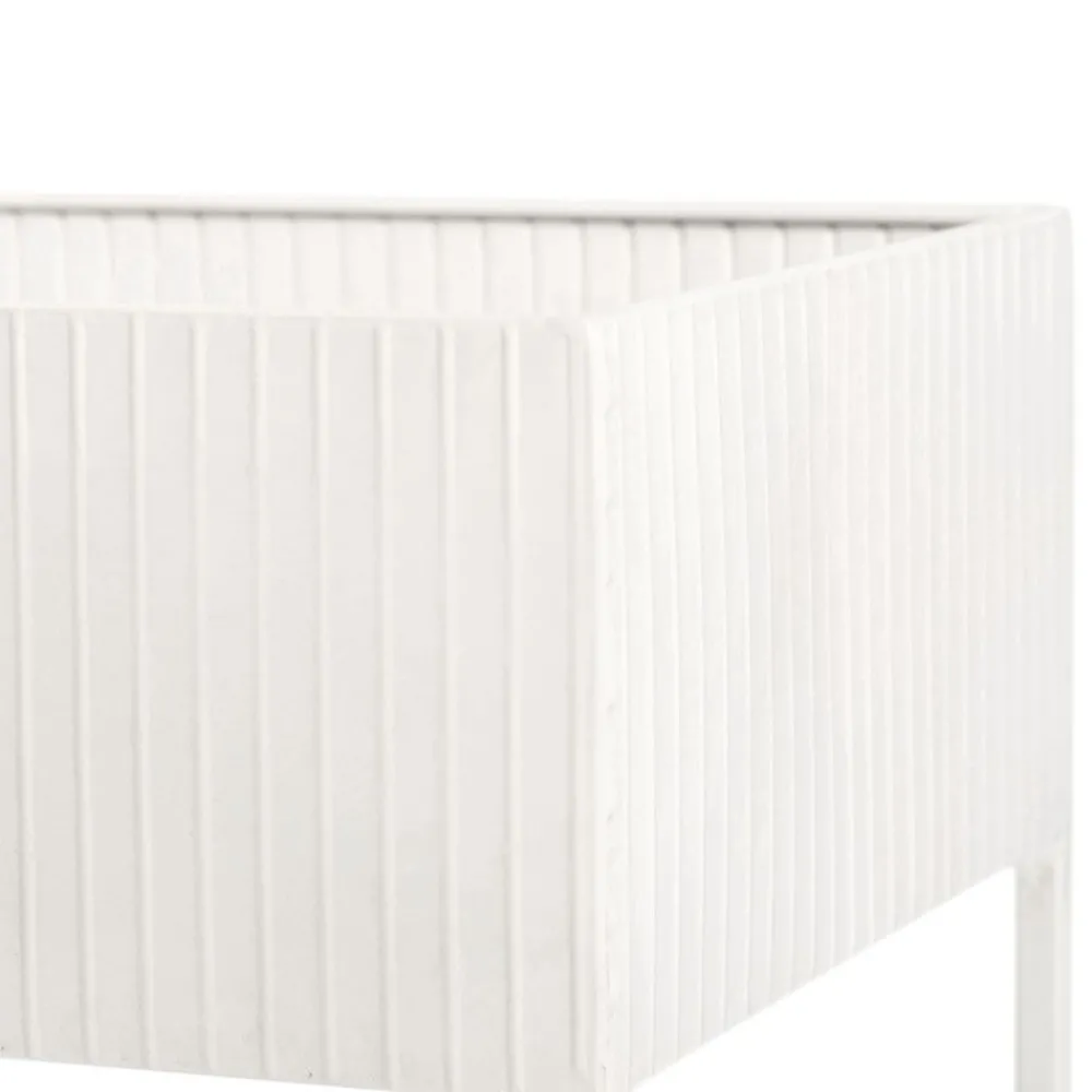 Becquet Porte-plante rectangulaire en métal< Vase, Cache-Pot|Décoration