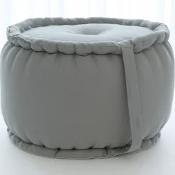 Becquet Pouf rond uni moelleux<Enfant Univers Des Garçons|Décoration Enfant, Tapis Enfant