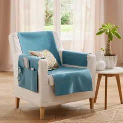 Becquet Protection universelle pour fauteuil et canapé - CRÉATION< Rideau Et Déco Textile|Jeté De Canapé, Jeté De Fauteuil