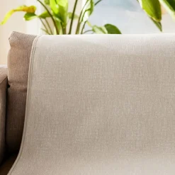 Becquet Protège-fauteuil et canapé universels faux uni< Rideau Et Déco Textile|Décoration Textile Unie