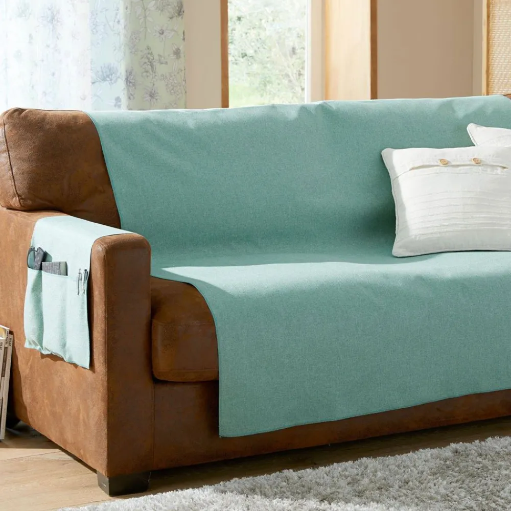 Becquet Protège-fauteuil et canapé universels antiglisse et déperlant - CRÉATION< Rideau Et Déco Textile|Jeté De Canapé, Jeté De Fauteuil