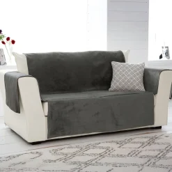 Becquet Protège-fauteuil et canapé universels aspect velours
