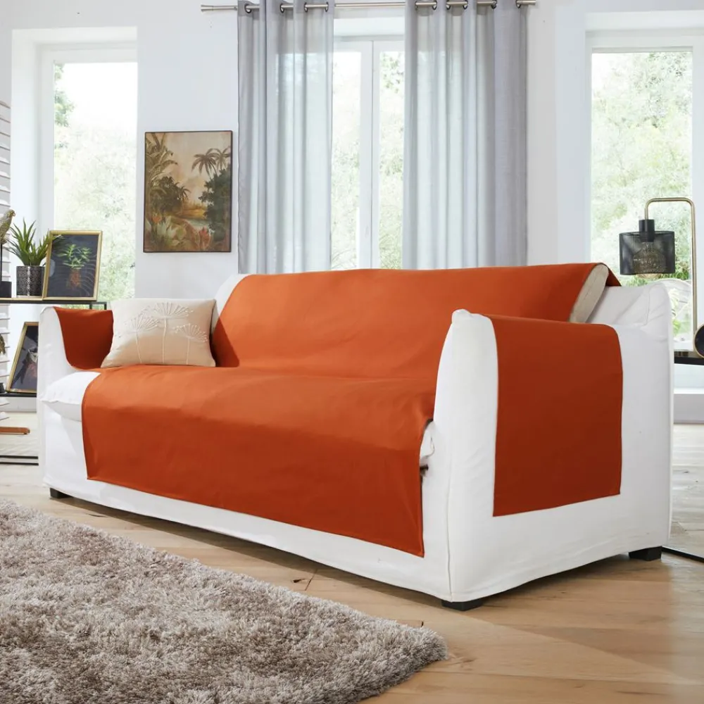 Becquet Protège-fauteuil et canapé universels antiglisse< Décoration Textile Unie|Jeté De Canapé, Jeté De Fauteuil
