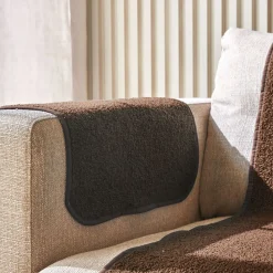 Becquet Protège-fauteuil et canapé universels - bouclette Sherpa< Rideau Et Déco Textile|Décoration Textile Unie