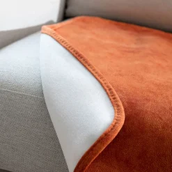 Becquet Protège-fauteuil et canapé universels toucher suédine< Rideau Et Déco Textile|Décoration Textile Unie