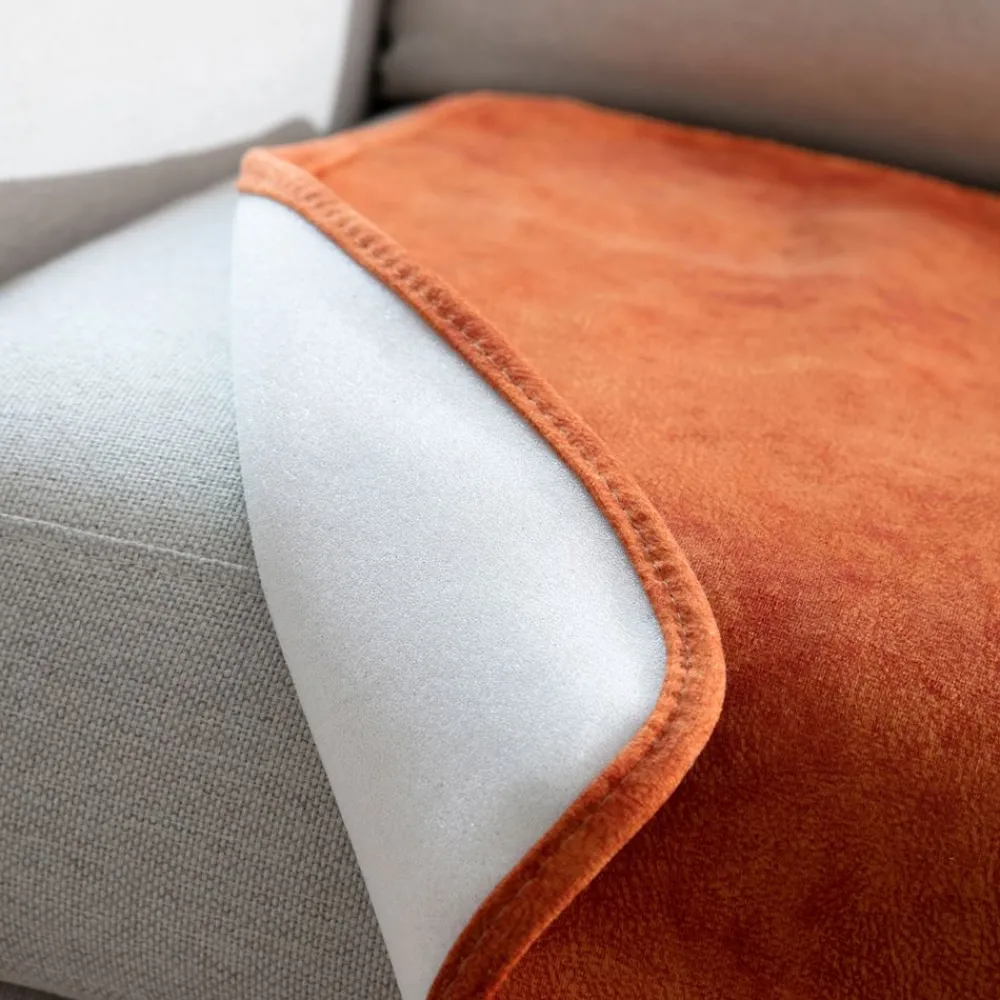 Becquet Protège-fauteuil et canapé universels toucher suédine< Rideau Et Déco Textile|Décoration Textile Unie