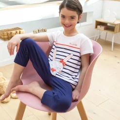 Becquet Pyjama corsaire enfant motif lapin - MON P'TIT DODO®<Enfant Univers Des Filles|Pyjama Enfant