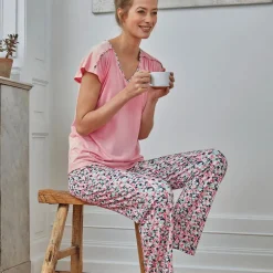 Becquet Pyjama femme à fleurs<Femme Pyjama Femme|Pyjama, Liquette, Nuisette