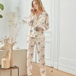 Becquet Pyjama femme à fleurs<Femme Pyjama Femme|Pyjama, Liquette, Nuisette
