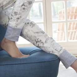 Becquet Pyjama femme à fleurs - DODO HOMEWEAR®<Femme Pyjama Femme|Les Matières
