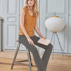 Becquet Pyjama femme imprimé graphique - CRÉATION<Femme Pyjama Femme|Pyjama, Liquette, Nuisette
