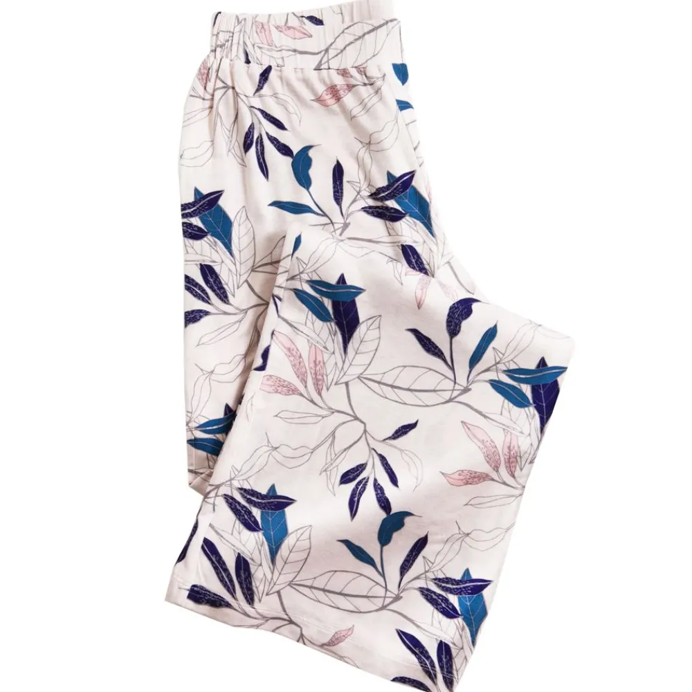 Becquet Pyjama femme imprimé végétal - CRÉATION<Femme Pyjama Femme|Pyjama, Liquette, Nuisette