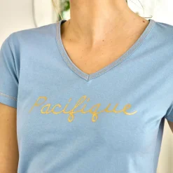 Becquet Pyjama femme motif coquillages - DODO HOMEWEAR<Femme Pyjama Femme|Les Matières