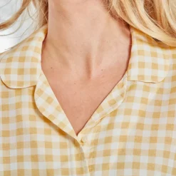 Becquet Pyjama femme motif vichy - CRÉATION<Femme Pyjama Femme|Pyjama, Liquette, Nuisette
