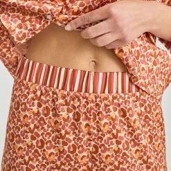 Becquet Pyjama femme satin motif léopard - CRÉATION<Femme Pyjama Femme|Pyjama, Liquette, Nuisette