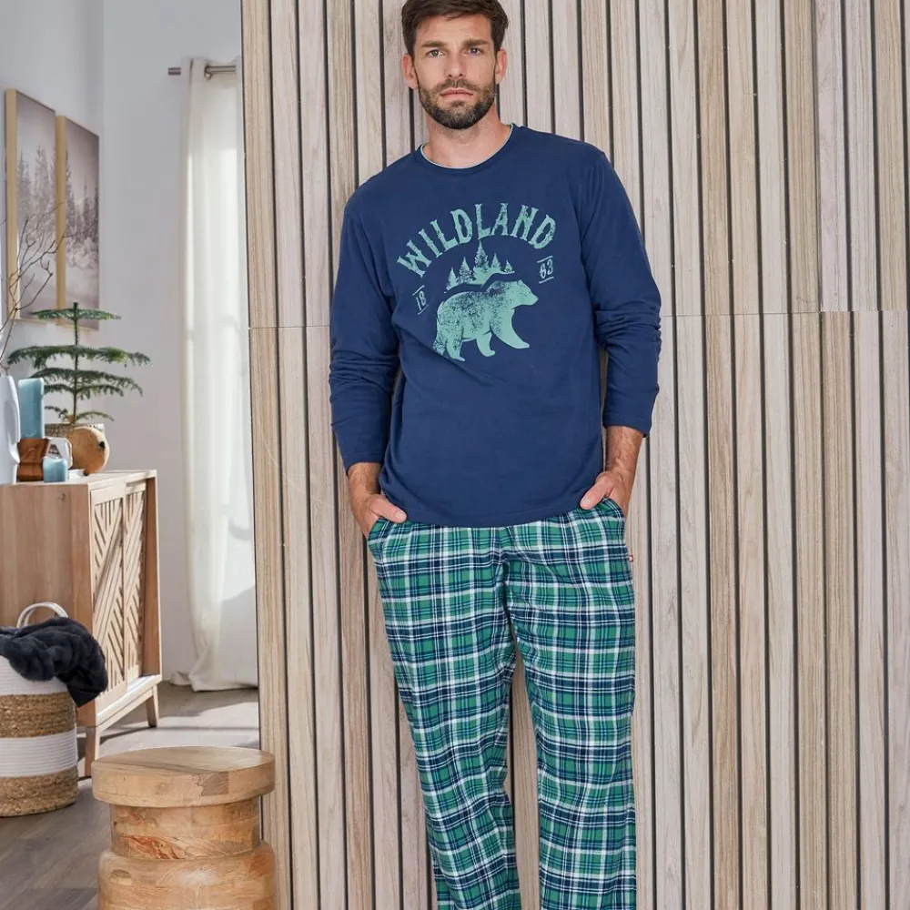 Becquet Pyjama homme à carreaux - CRÉATION<Homme Pyjama Homme|Pyjama, Liquette, Nuisette