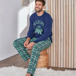 Becquet Pyjama homme à carreaux - CRÉATION<Homme Pyjama Homme|Pyjama, Liquette, Nuisette