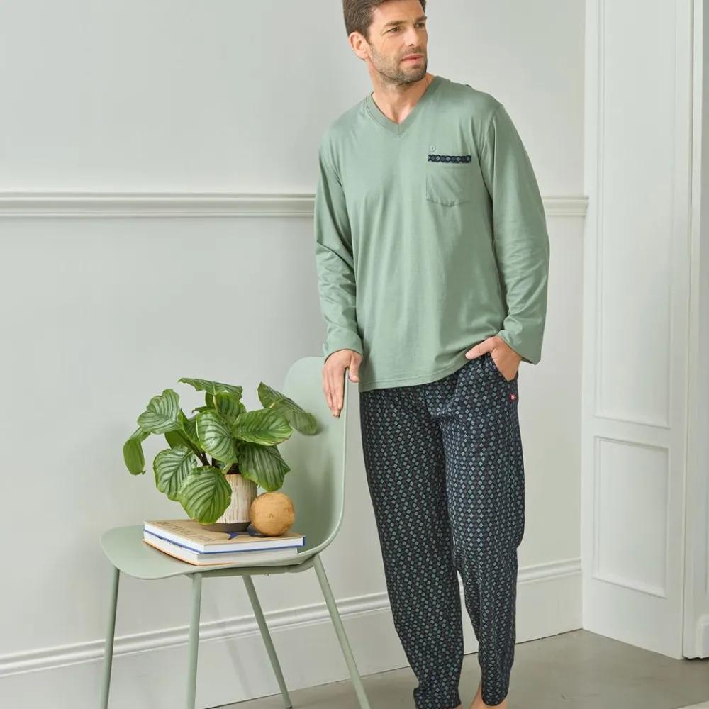 Becquet Pyjama homme petits motifs - DODO HOMEWEAR<Homme Pyjama Homme|Les Matières