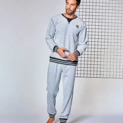 Becquet Pyjama homme velours style jogging<Homme Pyjama Homme|Les Matières