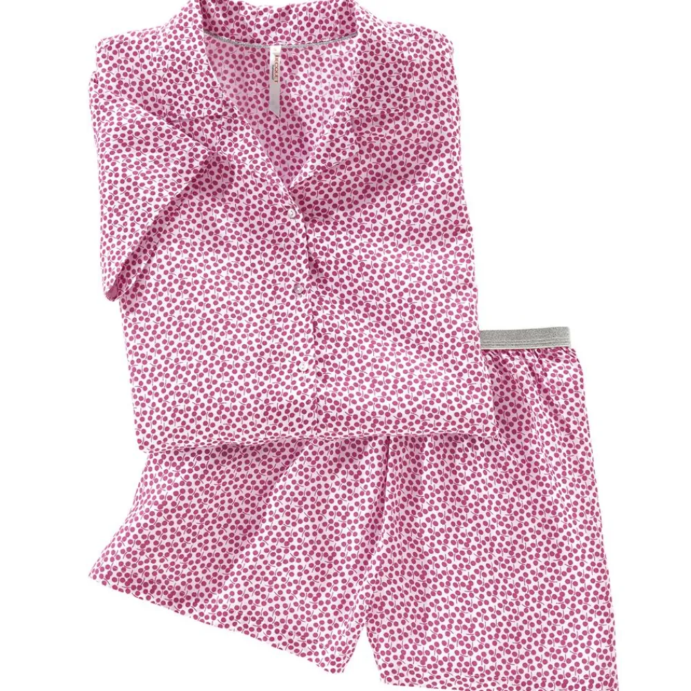 Becquet Pyjama short femme micro motif - CRÉATION< Beauté, Bien-Être|Beauté, Bien-Être
