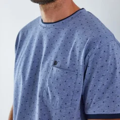 Becquet Pyjama short homme motif cravate - DODO HOMEWEAR®<Homme Pyjama Homme|Pyjama, Liquette, Nuisette