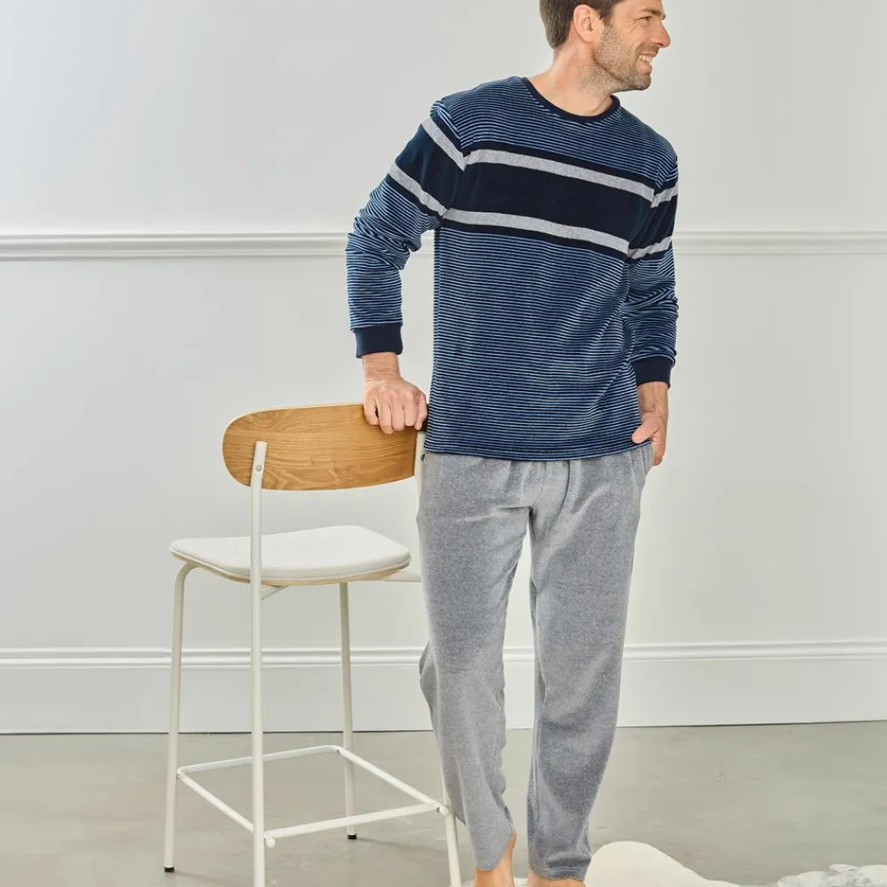 Becquet Pyjama velours homme - DANIEL HECHTER<Homme Pyjama Homme|Les Matières