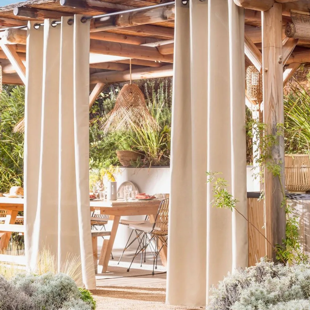 Becquet Rideau d'extérieur< Rideau Et Déco Textile|Décoration Textile Unie