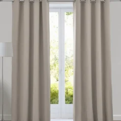 Becquet Rideau et métrage occultants thermiques nattés< Rideau Et Déco Textile|Décoration Textile Unie
