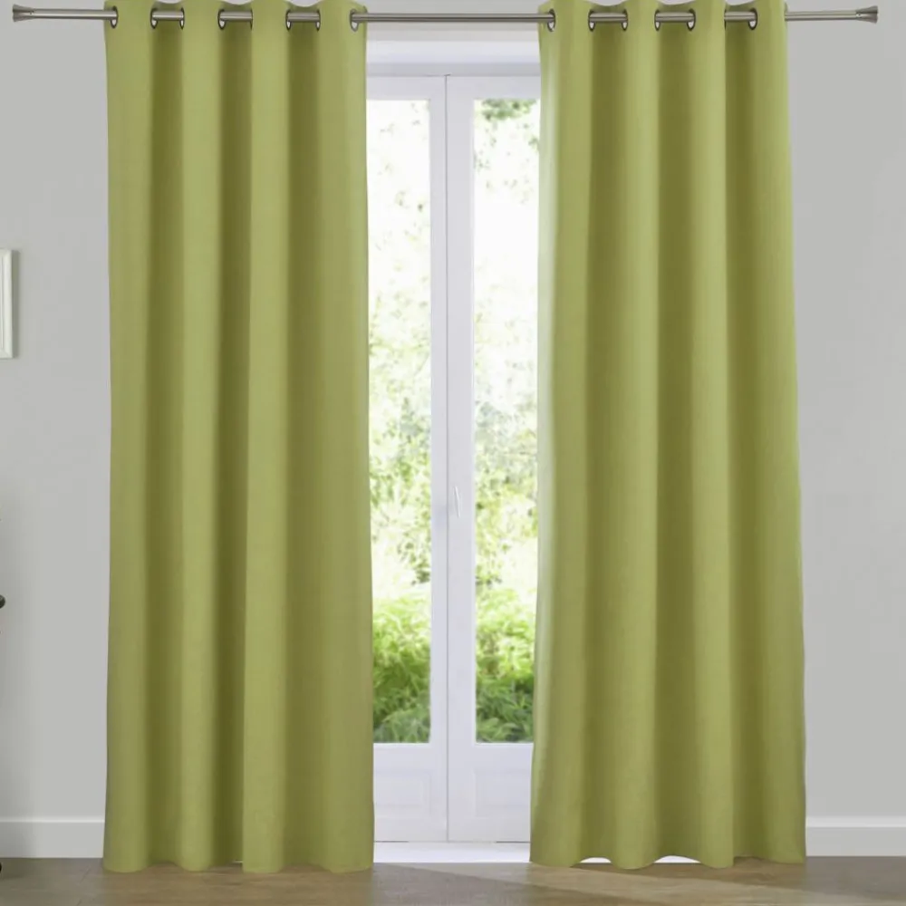 Becquet Rideau et métrage occultants thermiques nattés< Rideau Et Déco Textile|Décoration Textile Unie