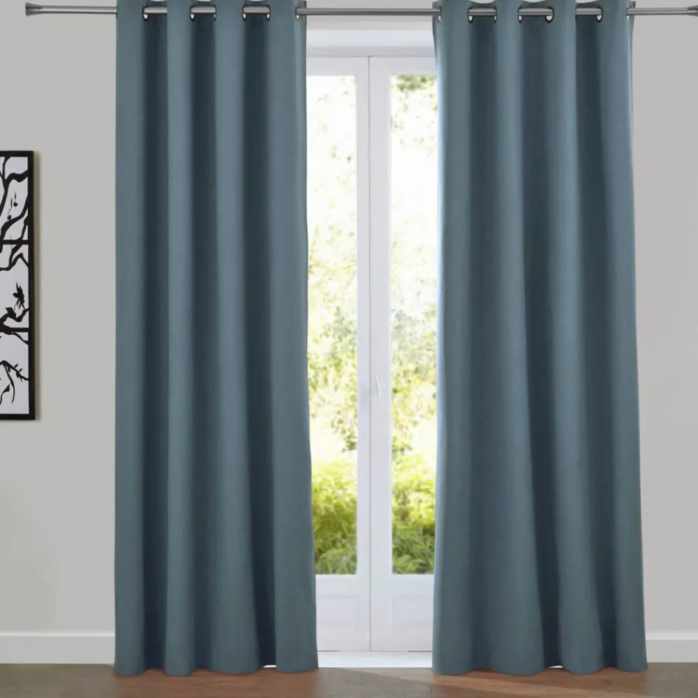 Becquet Rideau et métrage occultants thermiques nattés< Rideau Et Déco Textile|Décoration Textile Unie
