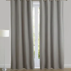 Becquet Rideau et métrage occultants thermiques nattés< Rideau Et Déco Textile|Décoration Textile Unie