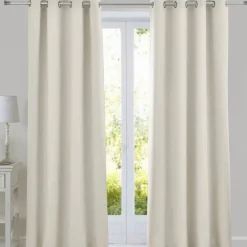 Becquet Rideau et métrage occultants thermiques nattés< Rideau Et Déco Textile|Décoration Textile Unie
