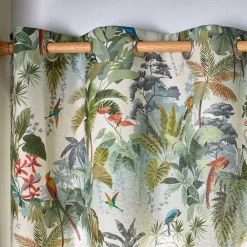 Becquet Rideau imprimé exotique< Rideau Et Déco Textile|Rideau