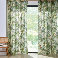 Becquet Rideau imprimé exotique< Rideau Et Déco Textile|Rideau
