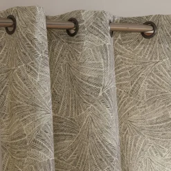 Becquet Rideau imprimé fusain - Création Thevenon®< Rideau Et Déco Textile|Rideau