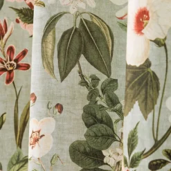 Becquet Rideau motif herbier< Rideau Et Déco Textile|Rideau