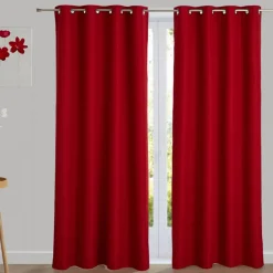 Becquet Rideau occultant aspect natté< Rideau Et Déco Textile|Décoration Textile Unie