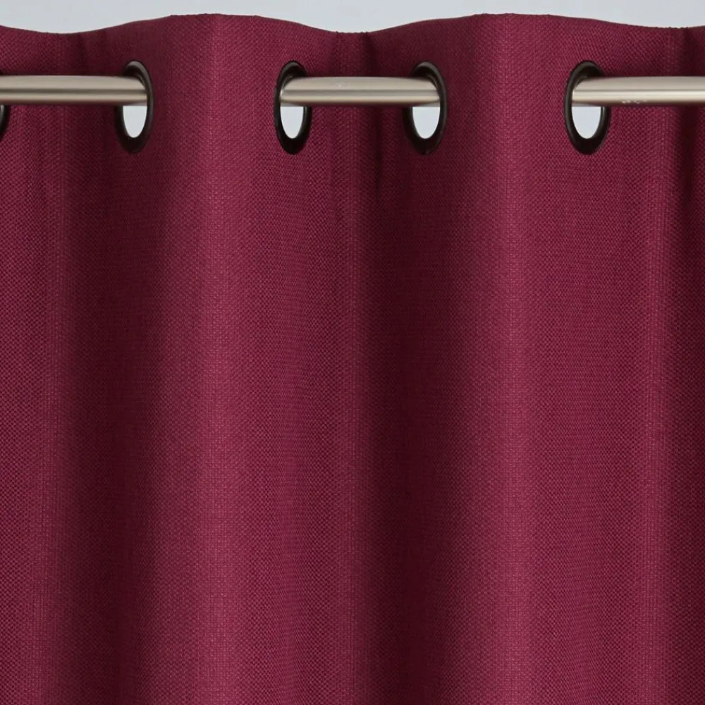 Becquet Rideau occultant aspect natté< Rideau Et Déco Textile|Décoration Textile Unie
