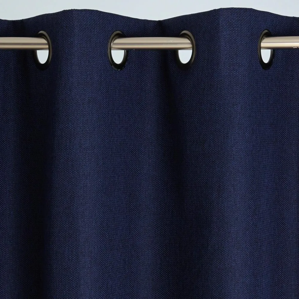 Becquet Rideau occultant aspect natté< Rideau Et Déco Textile|Décoration Textile Unie