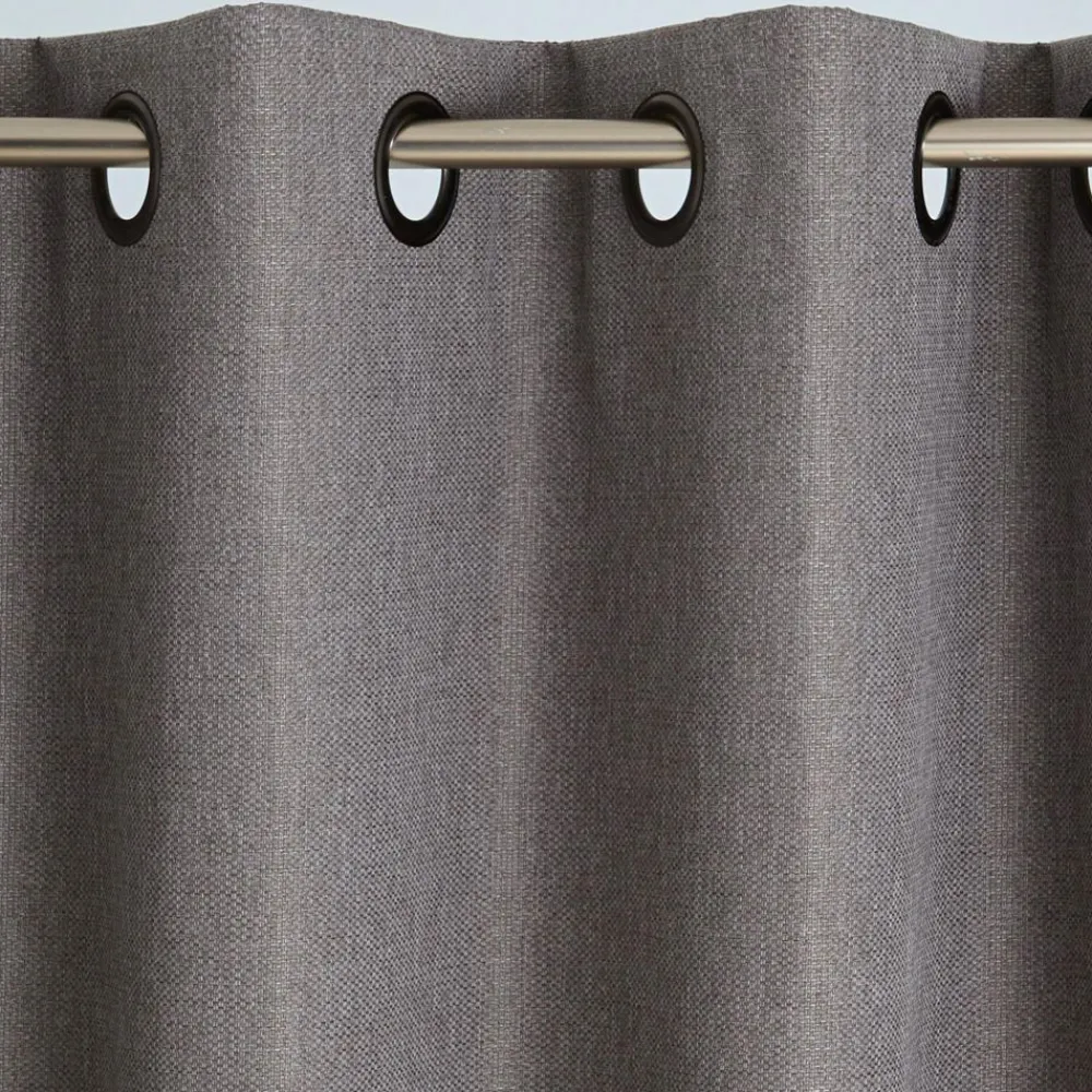 Becquet Rideau occultant aspect natté< Rideau Et Déco Textile|Décoration Textile Unie
